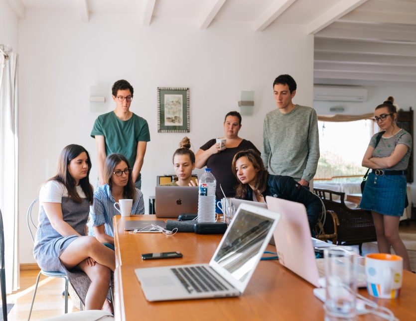 Groupe d'étudiants